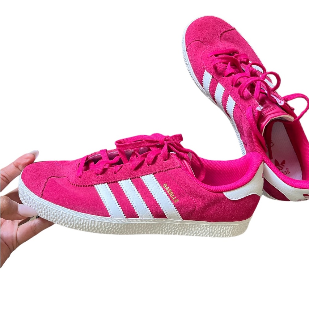 adidas Originals Pink and White Sneakers